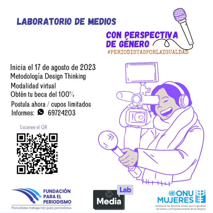 Laboratorio de medios con perspectiva de GÉNERO E IGUALDAD